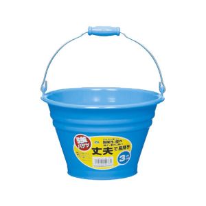 ヒマラヤ化学工業所 ヒマラヤ化学 カラーバケツ 3型 3L ブルー 6011
