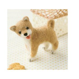ハマナカ ハマナカ ふわふわ羊毛で作るフェルト犬 シバイヌ H441-266