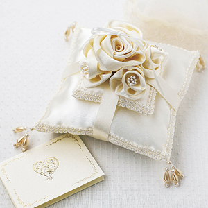 ハマナカ Hamanaka ハマナカ ウェディングキット Wedding Rose ウェディングローズ ローズのベール リングピロー H431-132