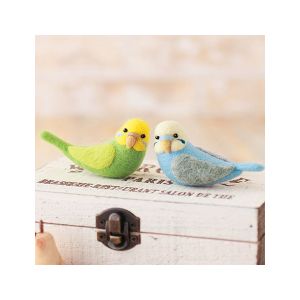 ハマナカ ハマナカ Felt wool mascot 羊毛フェルトキット セキセイインコ Designed by ふじたさとみ H441-321