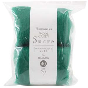 ハマナカ Hamanaka ハマナカ フェルト羊毛 ウールキャンディ シュクル ソリッド col.40 H441-126-40