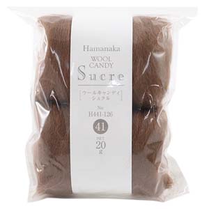 ハマナカ Hamanaka ハマナカ フェルト羊毛 ウールキャンディ シュクル ソリッド col.41 H441-126-41