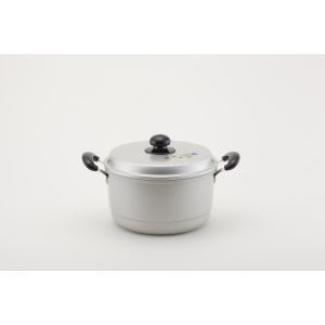 北陸アルミニウム ホクア アルマイト エシャロット 兼用鍋 22cm