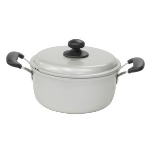 北陸アルミニウム ホクア アルマイト スイメイ 両手鍋 18cm 北陸アルミニウム