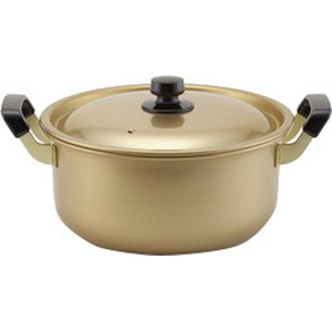 北陸アルミニウム ホクア 純しゅう酸 味づくし 両手鍋 26cm 北陸アルミニウム