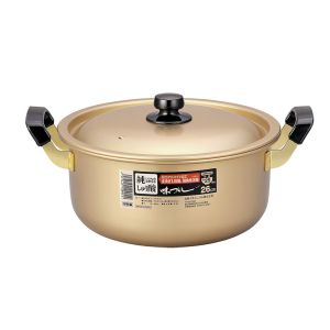 北陸アルミニウム ホクア 純しゅう酸 味づくし 両手鍋 44cm 北陸アルミニウム