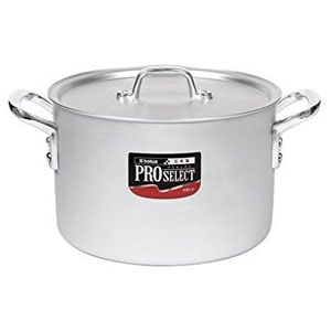 北陸アルミニウム ホクア プロセレクト 半寸胴鍋 目盛付 51cm 北陸アルミニウム