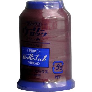 フジックス FUJIX フジックス ウーリー ロックミシン糸 25g 1000m col.18 FK87-18