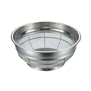 本間冬治工業 本間冬治工業 弁慶 18-8 ステンレス 浅型ざる 50cm 14升 HF-13