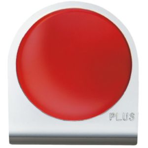 プラス プラス 80569 カラーマグネットクリップ 小 レッド