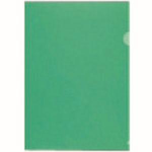 プラス プラス FL-184HO GR 80162 高透明カラークリアホルダ 10P GR FL-184HO