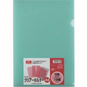 プラス PLUS プラス FL-174HO 88107 クリアーホルダー色込10枚FL-174HO