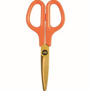 プラス PLUS プラス フィットカットカーブ 洗えるチタン キャロットオレンジ 34-554 EC-175STW