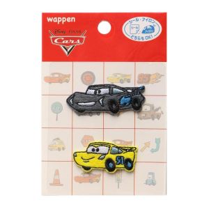 パイオニア パイオニア ディズニー ピクサー カーズ ジャクソン ストーム クルーズ ラミレス 2個付き ワッペン シール アイロン 両用タイプ MY5505 MY523