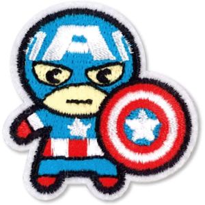パイオニア パイオニア ワッペン MARVEL マーベル キャプテン アメリカ ワッペン アイロン シール 両用 接着 ML450-ML21