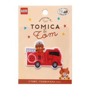 パイオニア パイオニア トミカとトム ワッペン 1個付き 救急車 シールアイロン 両用タイプ TOM550 TOM62