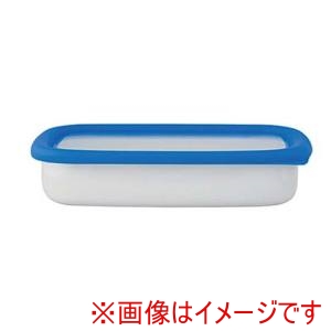 富士ホーロー 富士ホーロー コンテ ホーロー浅型角容器LL KE-LL AB アクアブルー