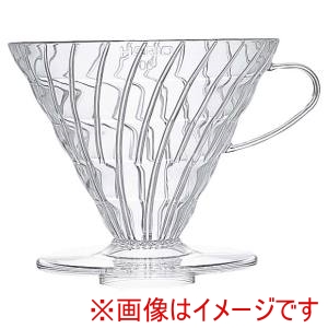 ハリオ HARIO ハリオ V60透過ドリッパー クリア 03 VDR-03T