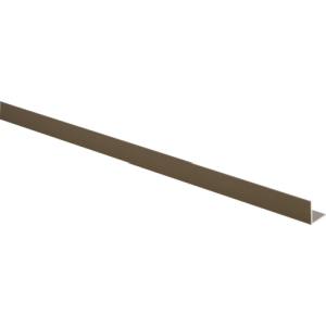光 光 BA1571 アルミアングル アルミブロンズ仕上げ 15×15×1mm 長さ995mm メーカー直送 代引不可 沖縄 離島不可