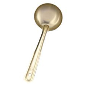 前川金属工業所 前川金属 アルマイトお玉 穴無 カギ無 ゴールド 10.5cm 140cc