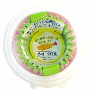 まるき まるき 吸水吸油おかずカップ 6号 20枚入