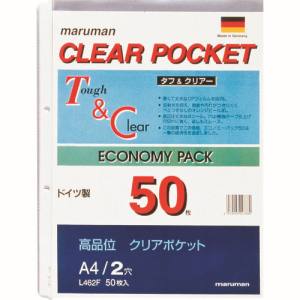 マルマン マルマン L462F A4 クリアポケットリーフ 2穴50枚