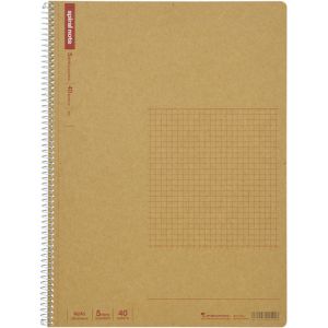 マルマン マルマン N245 A4 スパイラルノート 方眼罫40枚