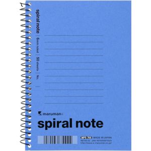 マルマン マルマン N670A-02 A6スパイラルノート6MM横罫ブルー