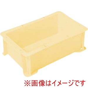 三菱ケミカル ヒシ 三菱ケミカル PAS-3B-PY S型コンテナ パステルイエロー 有効内寸229×132×85mm