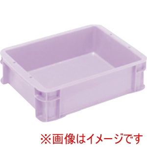 三菱ケミカル ヒシ 三菱ケミカル PAS-6-PA S型コンテナ パステルパープル有効内寸312×237×83mm