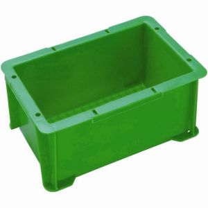 三菱ケミカル ヒシ 三菱ケミカル S-4 GN S型コンテナ W273×D176×H133 緑