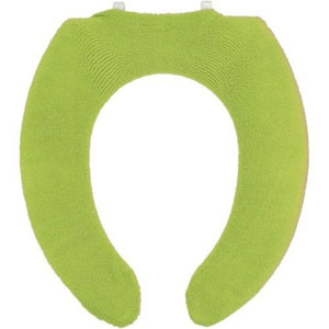 ヨコズナクリエーション YOKOZUNA ヨコズナクリエーション カラーショップ U型 便座カバー グリーン