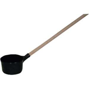 矢崎化工 YAZAKI 矢崎化工 FL18 万能ビシャク 柄付 FL-18 ブラック メーカー直送 代引不可 北海道沖縄離島不可