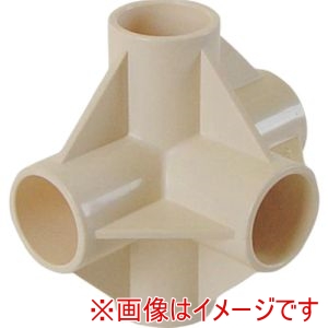 矢崎化工 yazaki 矢崎化工 J15ASIVO イレクター Φ28 プラスチックジョイント J-15A アイボリー