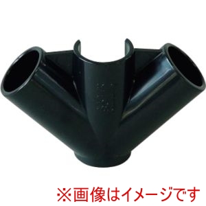 矢崎化工 yazaki 矢崎化工 J108SBL イレクター Φ28 プラスチックジョイント J-108 ブラック