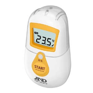 エーアンドデイ A&D A&D UT-701 非接触体温計 でこピッと イエロー エーアンドデイ