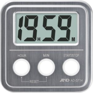 エーアンドデイ A&D A&D 20時間タイマー ステンレストップ AD5714