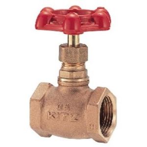 キッツ KITZ キッツ QA-15A QA 青銅グローブ弁 テフロンジスク入 メーカー直送 代引不可 北海道沖縄離島不可