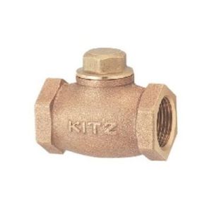 キッツ KITZ キッツ F-65A F 青銅リフトチャッキ弁 150型 メーカー直送 代引不可 北海道沖縄離島不可