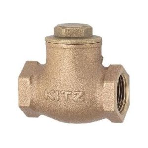 キッツ KITZ キッツ R-20A R 青銅スイングチャッキ弁 125型 メーカー直送 代引不可 北海道沖縄離島不可