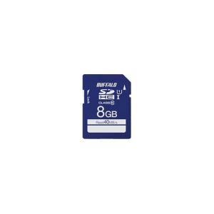 バッファロー BUFFALO バッファロー RSDC-008GU1S UHS-I Class1 SDカード 8GB