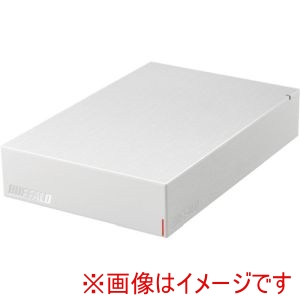 バッファロー BUFFALO バッファロー HD-LE4U3-WB USB3.2 Gen.1 対応外付けHDD 4TB ホワイト