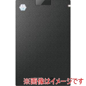 バッファロー BUFFALO バッファロー SSD-PGVB1.0U3-B 抗ウイルス 抗菌ポータブルSSD USB3.2 Gen1 Type-A 1TB ブラック