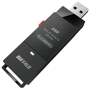 バッファロー BUFFALO バッファロー SSD-SCH250U3BA/D PC対応 USB3.2 Gen2 TV録画 スティック型
