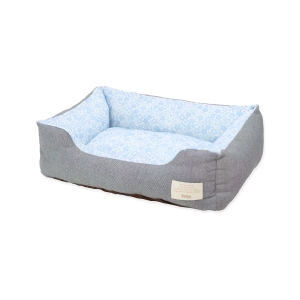 ペットプロジャパン PetPro ペットプロジャパン Homey ひんやり冷感スタイリッシュツイルスクエアベッド S ブルーグレー