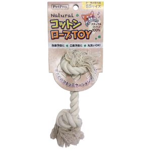 ペットプロジャパン PetPro ペットプロ ナチュラルコットンロープTOY SSサイズ
