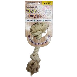 ペットプロジャパン PetPro ペットプロ ナチュラルコットンロープTOY Sサイズ