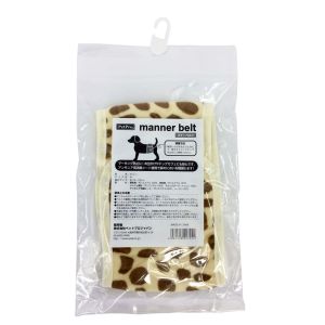 ペットプロジャパン PetPro ペットプロ マナーベルト Mサイズ キリン 適用胴回り33-39cm