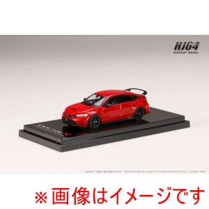 ホビージャパン ホビージャパン HJ644063R HJ64 1/64 ホンダ CIVIC TYPE R FL5 RACING BLACK Package 2025 フレームレッド