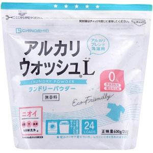 地の塩社 地の塩社 アルカリウォッシュ ランドリーパウダー 無香料 600g